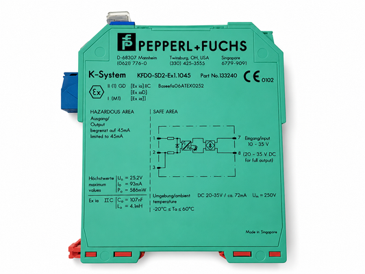 Pepperl+Fuchs KFD0-SD2-Ex1.1045 Solenoid Driver 133240 Isolated Barrier 20-35V