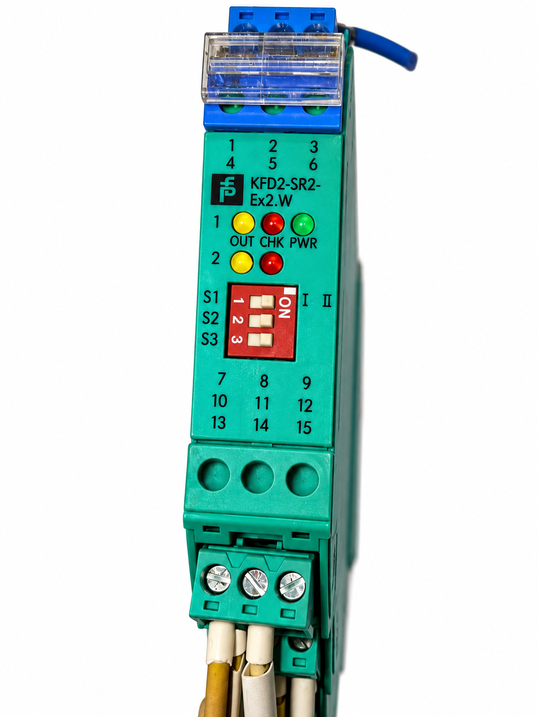 Pepperl+Fuchs KFD2-SR2-Ex2.W K-System 2-Channel Switch Amplifier 37374S 24V DC